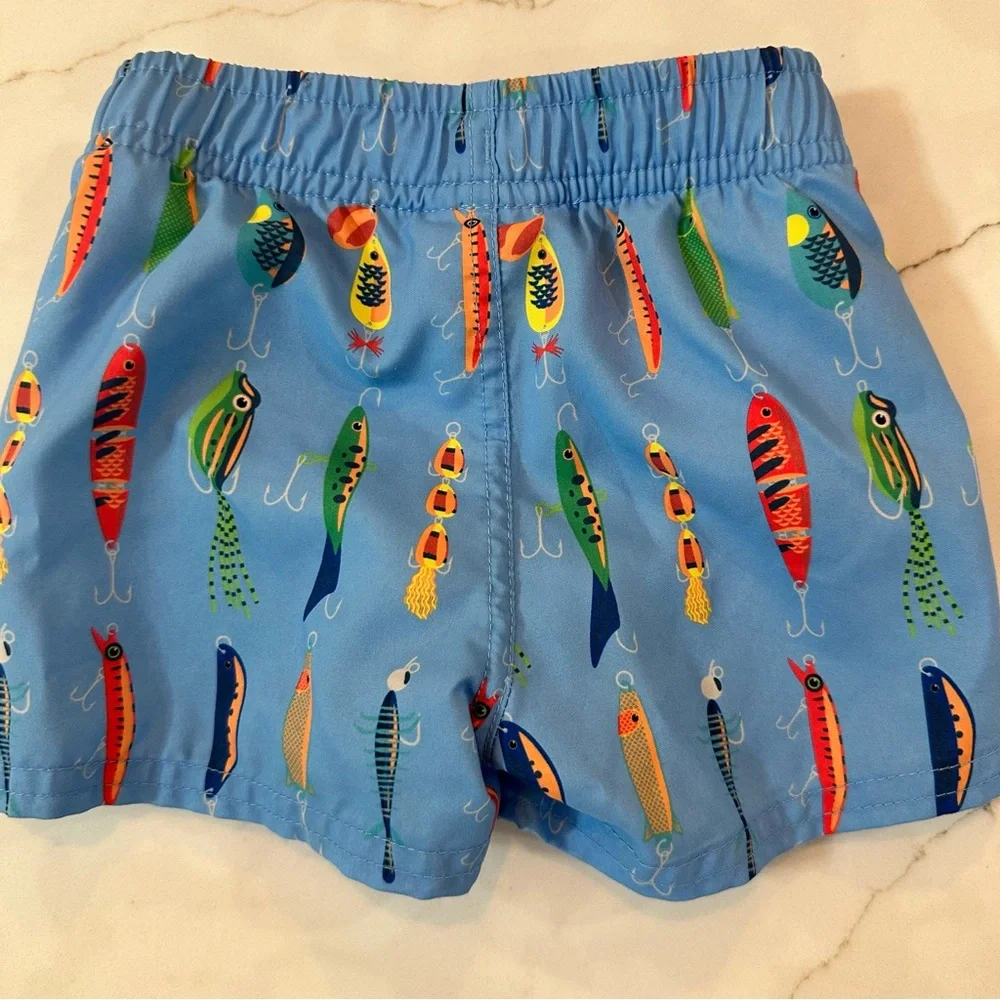 RuggedButts Fishing Lure Swim Trunks